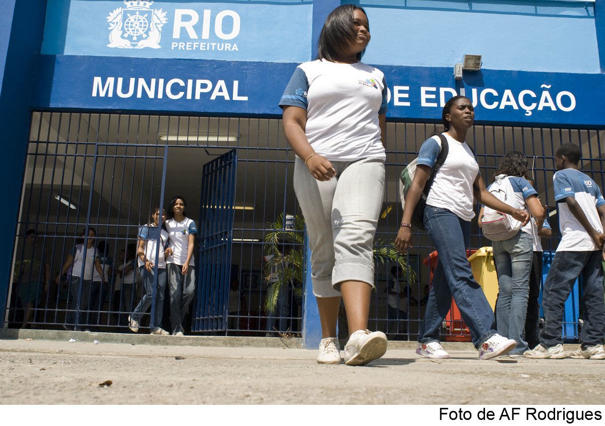 Escolas do Amanh� na Escola Municipal Padre Aleixo, na Cidade de Deus, em Jacarepagu�, uma das 150 unidades participantes do projeto da Prefeitura do Rio de Janeiro.