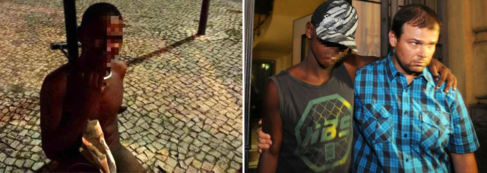 O MP-RJ denunciou e requer a prisão preventiva dos quatro homens que participaram, em fevereiro deste ano, da agressão a três adolescentes no Aterro do Flamengo, em que um deles foi amarrado a um poste; segundo o documento encaminhado à Justiça, "os quatro denunciados se associaram com outros indivíduos, com objetivo específico de praticar crimes movidos por um sentimento de 'vingança privada'"; eles deverão responder pelos crimes de cárcere privado, lesão corporal e formação de quadrilha