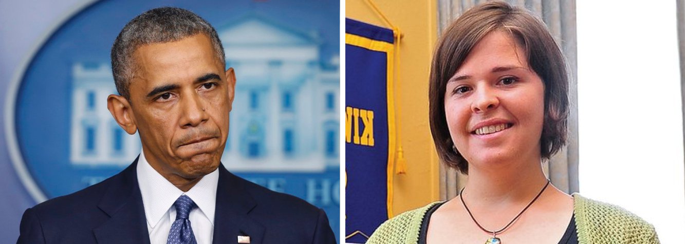 O presidente dos Estados Unidos, Barack Obama, confirmou nesta terça-feira 10 a morte da trabalhadora humanitária americana Kayla Mueller; sem dar detalhes sobre as circunstâncias da morte, Obama assegurou que "os Estados Unidos vão encontrar e levar à justiça os terroristas responsáveis pelo cativeiro e pela morte de Kayla"; "Não importa quanto tempo irá levar", reforçou