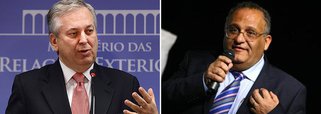Enviado pelo Ministério de Relações Exteriores de Israel especialmente para uma missão de reaproximação com a América Latina, o embaixador Pinhas Avivi se reuniu com o chanceler Luiz Alberto Figueiredo; governo brasileiro foi chamado de “anão diplomático” pelo porta-voz do Ministério das Relações Exteriores de Israel, Yigal Palmor, após condenar o genocídio patrocinado por Benjamin Natanyahu na Faixa de Gaza 