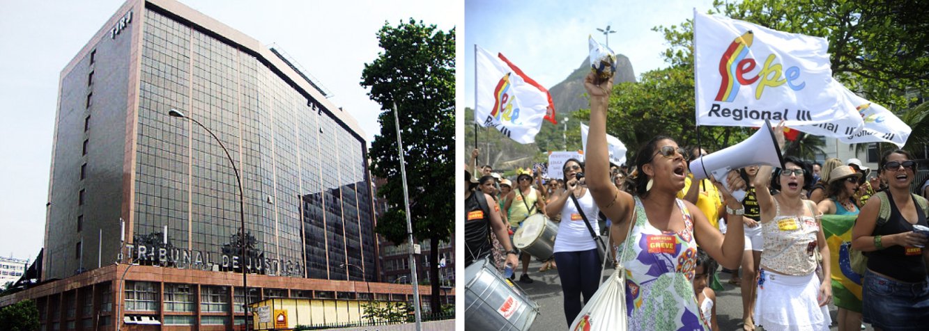 O Tribunal de Justiça do Estado do Rio de Janeiro (TJRJ) anulou a liminar concedida pela desembargadora Cláudia Pires dos Santos Ferreira, da Sexta Câmara Cível, em favor do Sindicato Estadual dos Profissionais da Educação (Sepe-RJ); a liminar impedia a aplicação de falta ou atos administrativos punitivos aos servidores que se recusaram a assumir realocações de trabalho após a greve, entre os dias 12 de maio e 27 de junho deste ano