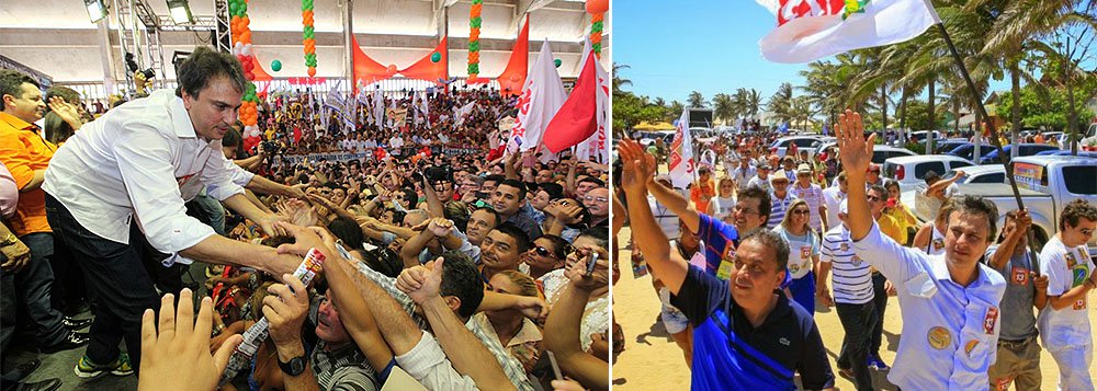 De acordo com o levantamento do instituto em parceria com o jornal "O Povo", o petista teria 57% das intenções de voto, ante 43% do senador Eunício Oliveira (PMDB); candidato do governador Cid Gomes (Pros), Camilo Santana subiu quatro pontos em relação ao levantamento do Datafolha do último dia 15 e Eunício caiu quatro pontos 