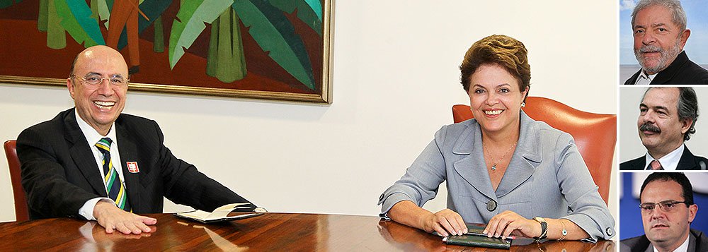 Presidente do Banco Central durante os oito anos do governo Lula, período marcado por inflação controlada, acúmulo de reservas internacionais, confiança em alta e forte crescimento econômico, Henrique Meirelles ainda tem chances de retornar ao governo; desta vez, no Ministério da Fazenda, com total autonomia; Meirelles é o candidato número 1 de Lula e de lideranças petistas que fazem parte do seu círculo mais próximo; a brincadeira que se faz entre os lulistas é que Meirelles representaria o "dólar a R$ 2", enquanto Aloizio Mercandante, outro potencial concorrente, o "dólar a R$ 3"; caso o escolhido seja Nelson Barbosa, a situação melhoraria, mas ainda com o "dólar a R$ 2,50"; presidente Dilma, que descansa em Aratu (BA), reflete sobre as alternativas