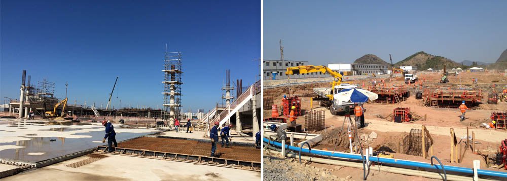 Uma fiscalização realizada por auditores do Trabalho encontrou diversas irregularidades em obras dos Jogos Olímpicos de 2016 no Rio de Janeiro; em duas semanas foram lavrados 464 autos de infração de ordem trabalhista e também quanto as normas de segurança e saúde dos trabalhadores