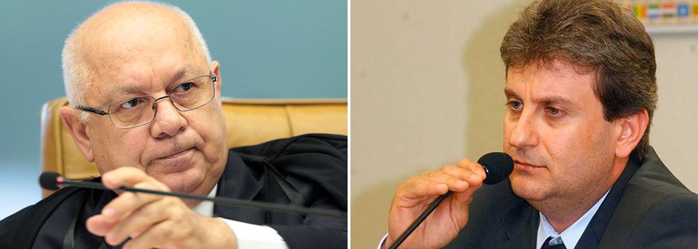 No acordo de homologação da delação de Alberto Youssef, ministro do Supremo Tribunal Federal, Teori Zavascki escreveu que, ‘dos documentos juntados com o pedido é possível constatar que, efetivamente, há elementos indicativos, a partir dos termos do depoimento de possível envolvimento de várias autoridades detentoras de prerrogativa de foro perante tribunais superiores, inclusive de parlamentares federais’