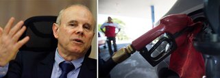 Sem dar detalhes de sua saída do cargo, Guido Mantega, da Fazenda, destacou apenas que "será um período de transição da economia, saindo de uma crise com políticas anticíclicas para um novo ciclo de expansão econômica"; ministro afirmou também que o aumento de 3% da gasolina, anunciado nesta quinta, terá impacto pequeno na inflação, de apenas 0,1 ponto percentual