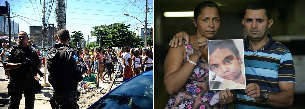 O pai do menino de 10 anos que morreu no Complexo do Alemão, zona norte do Rio, José Maria Ferreira de Souza, afirmou se capaz de reconhecer o policial que matou o seu filho, Eduardo de Jesus Ferreira; a criança faleceu após ser atingida por um tiro durante um confronto na comunidade de Penha