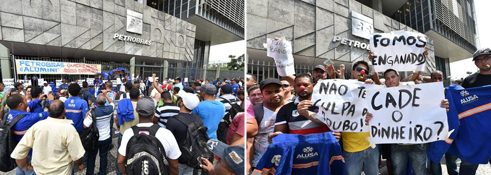 Obras no Comperj foram afetadas pela crise desencadeada pela Operação Lava Jato, na Petrobras, com a interrupção de diversos projetos e a suspenção de investimentos, atingindo principalmente as empresas responsáveis pela construção da infraestrutura do complexo; após as demissões, o Comperj fica com apenas 5 mil trabalhadores, de um total de 27 mil