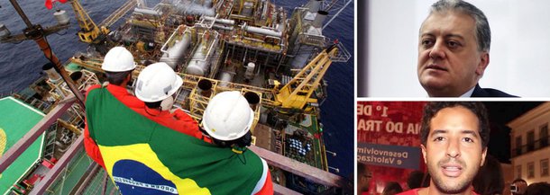 Petroleiro eleito para Conselho de Administração da estatal nega apoio a revisão do modelo de partilha do pré-sal e fim da política de conteúdo nacional; "Como tem o governo federal como acionista majoritário, a Petrobras tem um grande papel social a cumprir", diz Deyvid Bacelar; "Aqui não é só uma questão de obter lucros"; presidente Aldemir Bendine igualmente não quer inversão radicalmente de rumo; prioridades de balanço verdadeiro, plano de investimentos factível e governança forte não incluem desnacionalização; ações subiram 1,9% com alta internacional do petróleo; indicação de Bendine foi assimilada