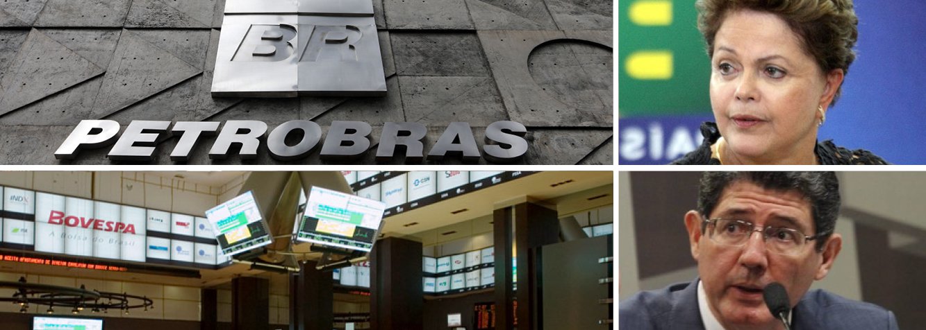 Ações da estatal disparam 7% no pregão desta quarta-feira 1º, fazendo o Ibovespa subir 3%; mercado reage positivamente à declaração da presidente Dilma Rousseff em entrevista à Bloomberg de que a estatal irá divulgar seu balanço auditado de 2014 até o final de abril; alta do dia também é resultado da vitória no Congresso do ministro da Fazenda, Joaquim Levy, ao adiar ontem a votação do reindexador de dívidas de estados e municípios