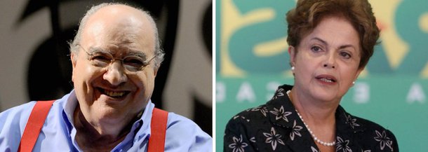 "Quero expressar meu pesar pela morte do ator, diretor e produtor cultural Antônio Abujamra. Minha solidariedade à família, aos amigos e à comunidade teatral", disse a presidente em nota de pesar