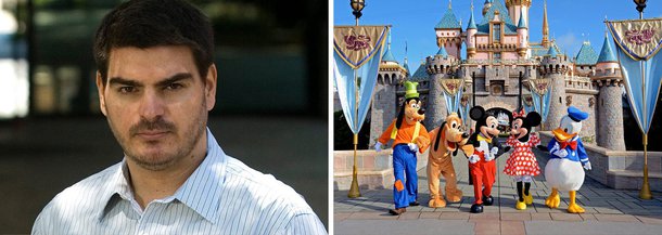 Um dos neoconservadores mais hilários do país, o economista Rodrigo Constantino escreve artigo demonstrando preocupação com uma possível vitória da presidente Dilma Rousseff (PT) nas urnas no próximo domingo (26); ele diz que a vitória da petista elevará o preço do dólar, para acima de R$ 3, o que impedirá que os brasileiros viajem para os Estados Unidos; "Todos esses da classe média que finalmente puderam levar seus filhos para conhecer o Mickey e as princesas na Disney precisam ter em mente o que uma eventual vitória de Dilma representaria: a troca da Disney pelo Beto Carrero World", diz