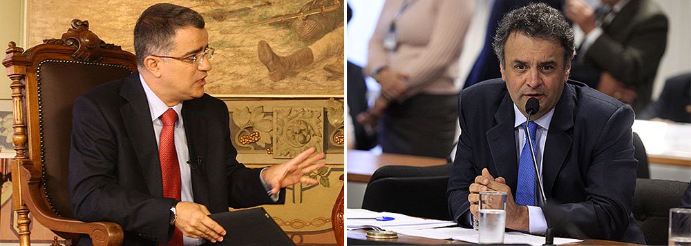 Segundo o colunista Kennedy Alencar, governo cumpriu seu papel legal ao levar questão da meta fiscal ao Congresso; ele afirma que, ao cogitar entrar na Justiça por crime de responsabilidade, senador Aécio Neves (PSDB) abre possibilidade de discutir o impeachment de uma presidente da República que acabou de ser eleita democraticamente; “Isso não ajuda o país”, diz; é uma irresponsabilidade política. É também um discurso golpista” 