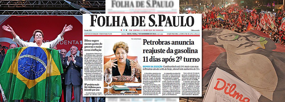 Jornal de Otavio Frias afirma que entrevista da presidente Dilma Rousseff de ontem dá “indícios de lucidez”; ela afirmou que é preciso "apertar o controle da inflação" e que "sempre haverá gastos para cortar"; publicação diz ainda que sinal de mudança virá com a indicação para a chefia da futura equipe econômica de um nome que imponha respeito ao mercado