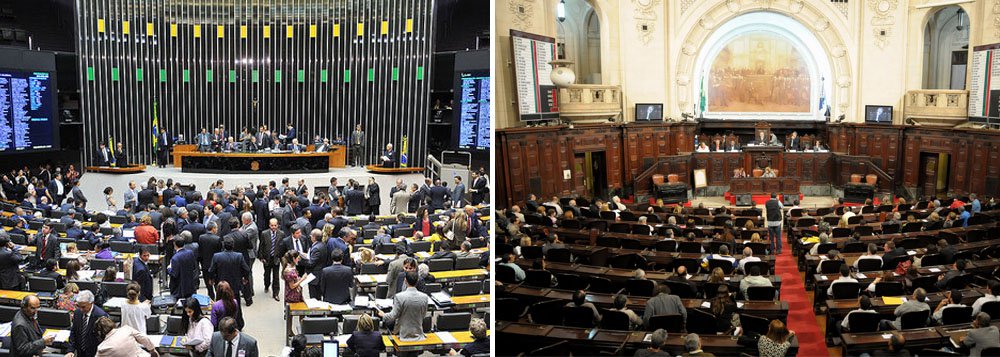 Parlamentares eleitos são acusados pela Procuradoria Eleitoral do Rio de captar e gastar verba irregularmente nas últimas eleições; quatro são federais e quatro são estaduais