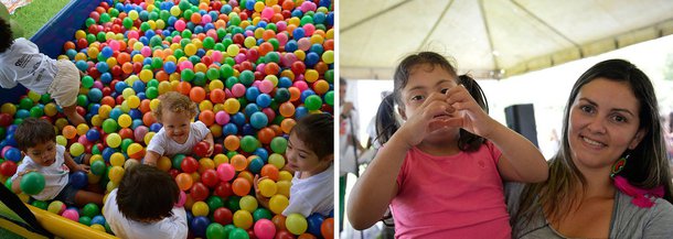 Evento em comemoração ao Dia Internacional da Síndrome de Down, realizado no Parque Olhos D'água, teve como objetivo colocar as demandas das famílias que têm integrantes com Síndrome de Down na agenda do poder público; segundo o IBGE, o Brasil possui cerca de 300 mil pessoas portadoras da síndrome, que pode atingir 1 entre 800 a 1.000 recém-nascidos