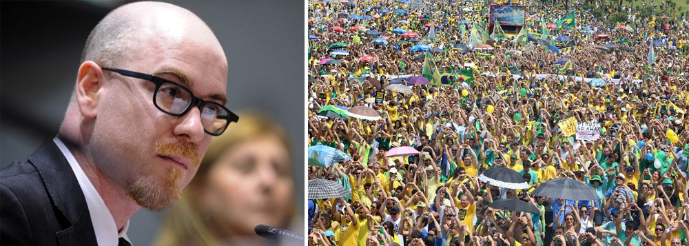 Filósofo Vladimir Safatle afirma que "quem tá pedindo golpe militar, pede tortura, pede terrorismo de Estado, pede assassinato, pede censura"; segundo ele, "essas pessoas não deveriam estar na rua, deveriam estar na cadeia respondendo processo"