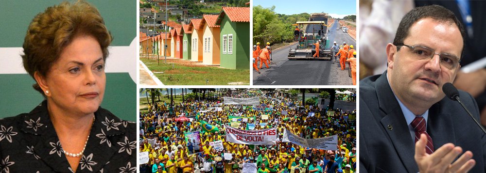 Ao sancionar o Orçamento 2015, aprovado pelo Congresso na semana passada, presidente deve propor cortes no custo da máquina pública, mas irá preservar os investimentos e os programas sociais; de acordo com Tereza Cruvinel, colunista do 247, o governo já prepara também o decreto anual de execução orçamentária, "que virá com forte contingenciamento de gastos"; segundo a jornalista, "as duas medidas poderão funcionar como um sinal positivo para o mercado, fortalecendo a percepção positiva em relação ao ajuste fiscal e ao cumprimento da meta de superávit"; decreto está sendo preparado pelo Ministério do Planejamento, de Nelson Barbosa, com quem Dilma se reuniu nesta manhã; plano é reverter dificuldades, evitando ou minimizando eventuais próximas manifestações, afirma Tereza