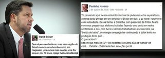 Coordenador jurídico da coligação Muda Brasil, do candidato Aécio Neves (PSDB), deputado federal Carlos Sampaio anunciou em nota que "diante do crescente aumento das manifestações de cunho racistas e discriminatórios em relação aos cidadãos nordestinos do país, junto às redes sociais na internet", coligação apresentou à Procuradoria no DF pedido de investigação e "responsabilização de todos os autores destes crimes"; polêmica começou depois que FHC chamou o eleitor petista de "menos informado"