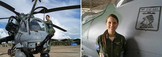 Tenente Aviadora Vitória Bernal Cavalcanti entrou para a história da aviação brasileira ao se tornar a primeira mulher do País a alçar voo no comando de um helicóptero de ataque: “É uma grande honra e responsabilidade ser a primeira mulher a pilotar um helicóptero de ataque da Força Aérea Brasileira. Espero que isso sirva de inspiração para todas as mulheres, mostrando que, por meio do esforço e da dedicação, nós podemos alcançar qualquer objetivo”