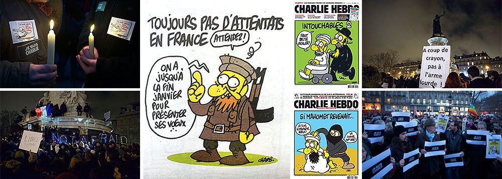Covardemente assassinado por motivação religiosa, um dos principais símbolos da democracia francesa se tornou o mártir de uma sociedade unida, porém ameaçada; mais de 100 mil saíram as ruas em uma resposta pacífica ao terror; presidente François Hollande decretou luto oficial pela morte de 12 pessoas na redação de Charlie Hebdo, ato raro só visto quatro vezes na história do país; hoje a França amanhece ferida, mas mais combativa do que nunca; "Je suis Charlie!", por Roberta Namour, correspondente 247 em Paris