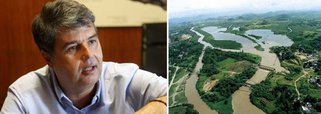 Secretário de Ambiente do Estado do Rio, André Corrêa não descartou a possibilidade de o abastecimento às empresas na região da foz do Rio Guandu ser interrompido para que o uso humano tenha prioridade em face da crise hídrica no estado; de acordo com o secretário, o abastecimento de água para 75% da população será garantido pelo volume morto do reservatório de Paraibuna nos próximos seis meses, mas, depois desse período, não está descartada a possibilidade de um racionamento no Rio