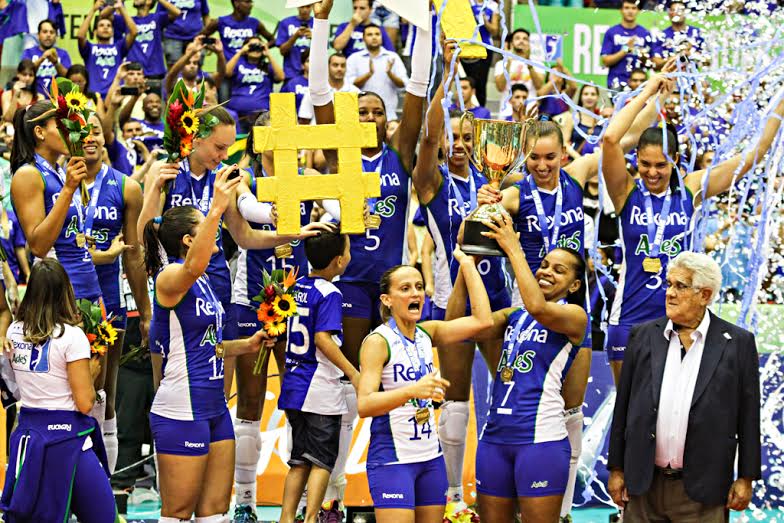 Os amantes do voleibol não cansaram de postar no insta durante a final da Superliga que foi vencida pelo Rio por 3 a 0