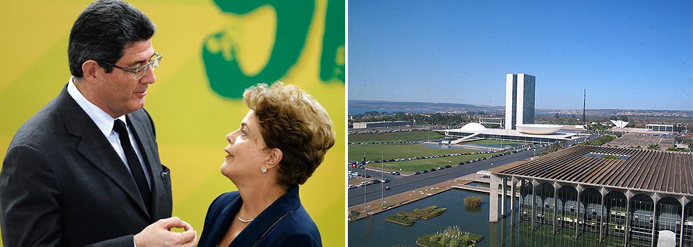 Levantamento publicado pelo jornal Valor nesta quinta-feira, 5, mostra que o governo federal pode fazer uma economia de até R$ 87 bilhões em suas contas sem precisar de autorização do Congresso Nacional; o ministro da Fazenda, Joaquim Levy, considera um corte de despesas de R$ 57,5 bilhões no orçamento deste ano, mais R$ 20 bilhões em aumento de impostos, R$ 1,8 bilhão do Reintegra e R$ 7,7 bilhões do fim do repasse do Tesouro à Conta do Desenvolvimento Energético (CDE); presidente Dilma, entretanto, tenta negociar com o Congresso a aprovação do restante das medidas, que incluem mudanças em regras trabalhistas e previdenciárias, a revogação da desoneração da folha e a medida que eleva de 9,25% para 11,75% a alíquota de PIS/Cofins sobre a importação