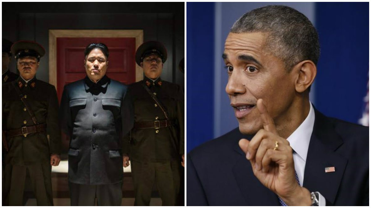 Presidente dos Estados Unidos disse que a agressão cibernética "casou muitos danos" à Sony, mas que acredita que a empresa cometeu um erro ao cancelar o lançamento do filme "A Entrevista", uma comédia que mostra o assassinato do líder norte-coreano, Kim Jong Un; "Iremos responder", declarou Barack Obama, sobre o ciberataque atribuído à Coreia do Norte