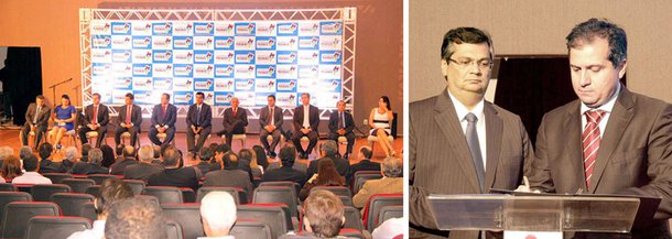 Governador Flávio Dino lançou um pacote com quatro medidas de incentivo à geração de emprego, renda e ao empreendedorismo no Estado; Programa 'Mais Empresas' apresenta medidas como ampliação e critérios transparentes para incentivos fiscais a novos empreendimentos, redução de alíquota de ICMS para empresas optantes do Simples, prioridade a micro e pequenas empresas maranhenses nas licitações do governo e simplificação e dispensa de licenciamento ambiental para agricultores familiares
