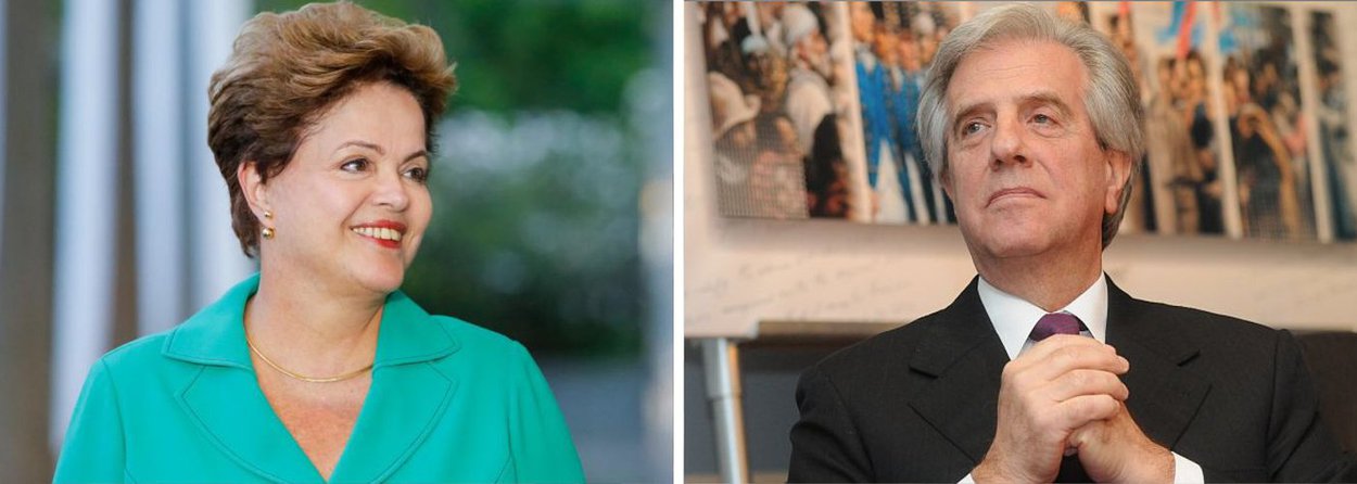 Presidente Dilma Rousseff telefonou nesta segunda (1º) ao presidente eleito do Uruguai, Tabaré Vázquez; uruguaio foi eleito para cinco anos de mandato e vai suceder José Pepe Mujica a partir de 1º de março de 2015; Dilma cumprimentou Vázquez pela vitória nas eleições desse domingo e informou que vai comparecer às cerimônias de posse do presidente eleito; "Dilma elogiou a tranquilidade do pleito no Uruguai e disse estar pronta a aprofundar ainda mais os laços de amizade e cooperação entre Brasil e Uruguai”, informou em nota a Secom
 