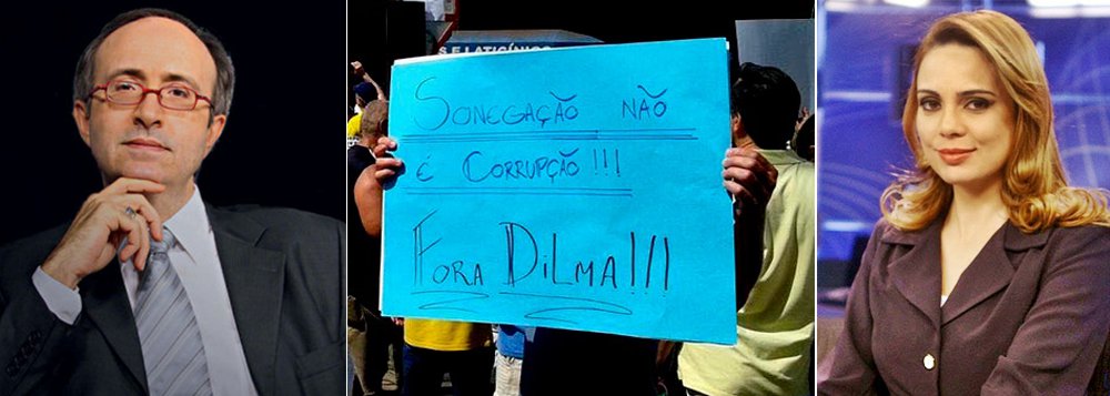 "O baixíssimo nível cultural dos manifestantes é a melhor prova da ruindade avassaladora do jornalismo produzido pelas grandes empresas de mídia", diz Paulo Nogueira, editor do Diário do Centro do Mundo; segundo ele, foram às ruas os chamados "midiotas"; "Alguém, com ares de genialidade ululante, escreveu: 'Sonegação não é corrupção'", lembra o jornalista