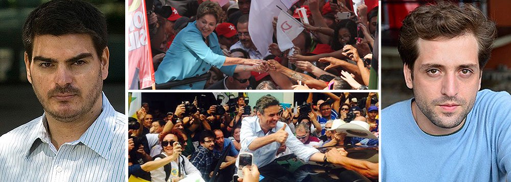 O ator e poeta Gregório Duvivier, integrante do grupo Porta dos Fundos, foi agredido verbalmente e quase fisicamente no Rio de Janeiro; o motivo: ter declarado seu apoio à reeleição da presidente Dilma Rousseff e criticado a pressão para votar em Aécio Neves; aos berros, num restaurante do Leblon, um radical de direita o classificava como integrante da "esquerda caviar", expressão disseminada no País pelo colunista neocon Rodrigo Constantino; discurso de ódio ao PT, que vem sendo alimentado há vários anos por meios de comunicação conservadores, alimenta a radicalização política e a violência; estimulados por brucutus como Constantino, trogloditas de alma fascista saem da toca