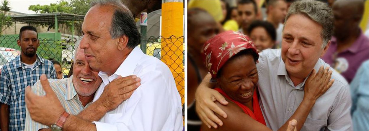 Levantamento Datafolha divulgada nesta quarta-feira, 1º, para o governo do Rio de Janeiro mostra o governador Luiz Fernando Pezão (PMDB) em primeiro, com 30%. Anthony Garotinho (PR) vem em segundo, com 21%. Marcelo Crivella (PRB) aparece em terceiro, com 17%; Lindberg Farias (PT) é o quarto, com 13%; Tarcísio Motta (PSOL), 6%, Dayse Oliveira (PSTU), 1%; votos brancos e nulos somam 8%, indecisos, 5%; Pezão venceria 