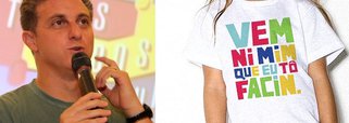 Ministério Público do Rio apura denúncia contra o site Use Huck, do apresentador da TV Globo Luciano Huck, pela venda de uma camiseta infantil com a estampa "Vem ni mim que eu tô facin"; em um comunicado, o estilista Rony Meisler, sócio de Huck, lamentou o incidente e explicou que houve um "erro"; diz que as peças foram, inicialmente, criadas para o público infantil, mas acabaram sendo impressas nos modelos infantis por engano