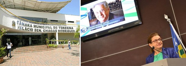 Requerimento foi da vereadora Graça Amorim (PTB), que lamentou as declarações do ex-presidente sobre eleitores do PT serem "desinformados" e enumerou as obras que FHC deixou de concluir no Piauí; "Suas palavras deixam transparecer que ele gostaria que continuássemos sendo dominados pelos coronéis e emigrando em massa para o Sul e Sudeste em busca de emprego. Não, ex-presidente, agora nós podemos continuar nosso estado, pois foi nos dada oportunidades para ficar aqui", disse