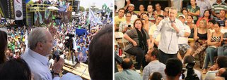 Nesta última sexta-feira (24) antes da votação do segundo turno, os candidatos ao governo do Distrito Federal, Jofran Frejat (PR) e Rodrigo Rollemberg (PSB) intensificam suas ações, com ênfase no contato direto com os eleitores e com veículos de comunicação; ambos têm compromisso marcado com o Sindicato dos Professores (Sinpro)