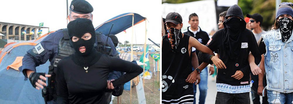 A Polícia Militar (PM) informou que vai revistar sãs bolsas de manifestantes em Brasília; de acordo com orientações da corporação, não serão permitidos garrafas ou objetos de vidro, fogos de artifício, suportes de qualquer tipo de material para bandeiras; as máscaras serão recolhidas; governo federal montou esquema de prontidão neste fim de semana para evitar que as manifestações terminem em violência