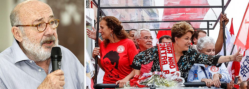 Colunista Ricardo Kotscho ressalta o resultado das últimas pesquisas Datafolha e Vox Populi sobre a disputa eleitora; ele aponta como uma das razões para a queda do presidenciável tucano Aécio Neves “a soberba de presidente eleito” usada nas últimas aparições públicas