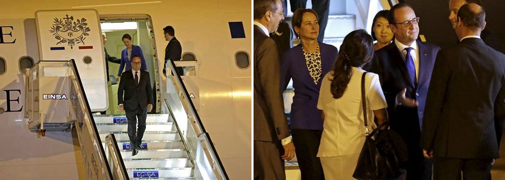 A França quer fomentar o comércio com Cuba, com quem manteve, no ano passado, um intercâmbio de 180 milhões de euros, valor inferior ao de 2013 e longe dos fluxos que Cuba manteve com outros parceiros europeus, como Espanha, Holanda ou Itália