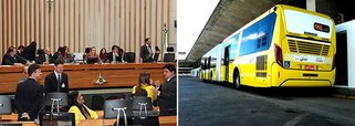 Os próximos dias devem ser mais tranquilos para quem depende do transporte público; a Câmara Legislativa aprovou um projeto de lei proposto pelo Executivo autorizando crédito suplementar de R$ 120 milhões em favor da Secretaria de Mobilidade; o dinheiro servirá para pagar às cinco empresas de ônibus que operam no Distrito Federal, mas deve durar apenas três meses, considerando o gasto mensal de R$ 40 milhões