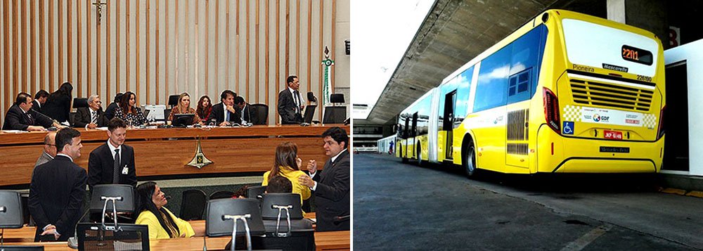 Os próximos dias devem ser mais tranquilos para quem depende do transporte público; a Câmara Legislativa aprovou um projeto de lei proposto pelo Executivo autorizando crédito suplementar de R$ 120 milhões em favor da Secretaria de Mobilidade; o dinheiro servirá para pagar às cinco empresas de ônibus que operam no Distrito Federal, mas deve durar apenas três meses, considerando o gasto mensal de R$ 40 milhões