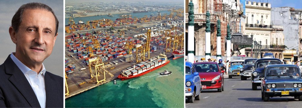 "Com o fim do embargo norte-americano, o aumento do PIB per capita cubano poderá duplicar nos próximos dez anos", afirma o presidente da Fiesp e do Ciesp, Paulo Skaf; em nota, as entidades dizem apoiar o restabelecimento das relações diplomáticas entre Estados Unidos e Cuba e defendem que este é o momento de o Brasil intensificar sua política, uma vez que novos investimentos "certamente irão estimular a exportação de bens e serviços brasileiros para Cuba e toda a América Latina"; financiado pelo BNDES, Porto de Mariel, próximo à capital Havana, passa a ser estratégico para o Brasil