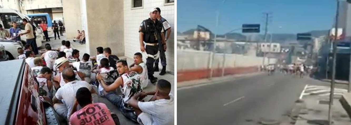 A Justiça do Rio transformou nesta quinta (26) em prisão preventiva a prisão em flagrante de 97 torcedores que se envolveram em brigas no jogo entre Fluminense e Vasco, válido pelo Campeonato Carioca, disputado no último domingo (22); a decisão foi proferida pelo juiz Marcelo de Oliveira da Silva do Juizado do Torcedor e dos Grandes Eventos; os presos vão responder pelos crimes de formação de quadrilha e violência no esporte