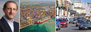 "Com o fim do embargo norte-americano, o aumento do PIB per capita cubano poderá duplicar nos próximos dez anos", afirma o presidente da Fiesp e do Ciesp, Paulo Skaf; em nota, as entidades dizem apoiar o restabelecimento das relações diplomáticas entre Estados Unidos e Cuba e defendem que este é o momento de o Brasil intensificar sua política, uma vez que novos investimentos "certamente irão estimular a exportação de bens e serviços brasileiros para Cuba e toda a América Latina"; financiado pelo BNDES, Porto de Mariel, próximo à capital Havana, passa a ser estratégico para o Brasil