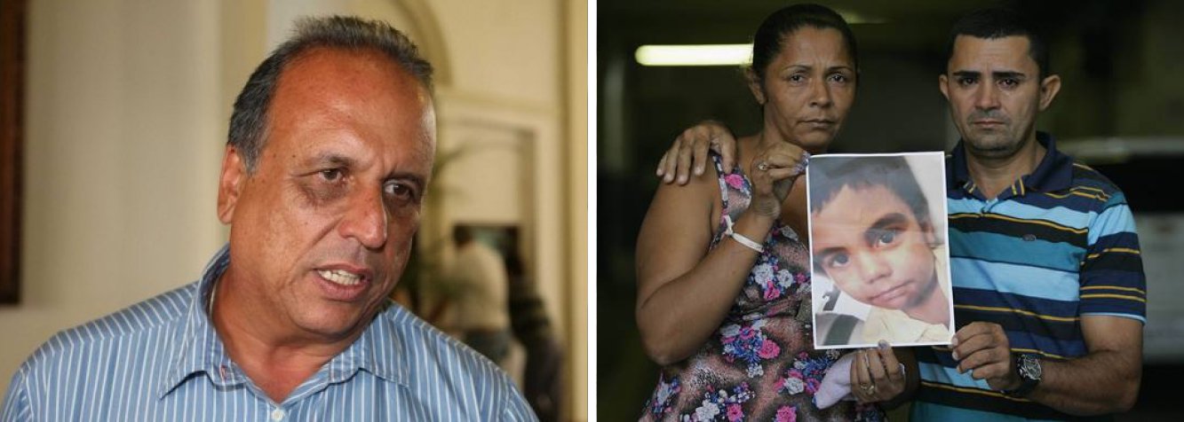 O governador Luiz Fernando Pezão afirmou nesta sexta-feira, 3, que a PM irá punir os responsáveis pela morte do menino Eduardo de Jesus Ferreira; "Determinei a funcionários do Estado todo o empenho no auxílio à família que, hoje, vive uma dor inimaginável. Pedi também o máximo de rigor e celeridade nessa investigação. A morte do Eduardo não ficará impune. Não podemos perder nossas crianças de maneira brutal", defendeu Pezão; nesta sexta-feira santa, a PM usou bombas de efeito moral para dispersar um protesto de 300 pessoas contra a morte do garoto