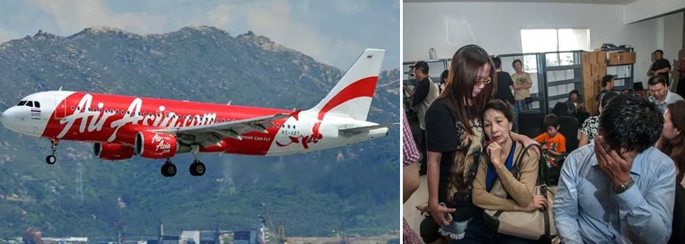 Airbus A320-200 desapareceu do radar neste domingo, 28, enquanto fazia a rota entre Surabaia (Indonésia) e Cingapura; de acordo com a companhia aérea, pouco antes da aeronave desaparecer os pilotos teriam solicitado à torre de comando um desvio na rota devido às más condições meteorológicas; AirAsia confirmou o início de uma operação de busca e resgate da aeronave