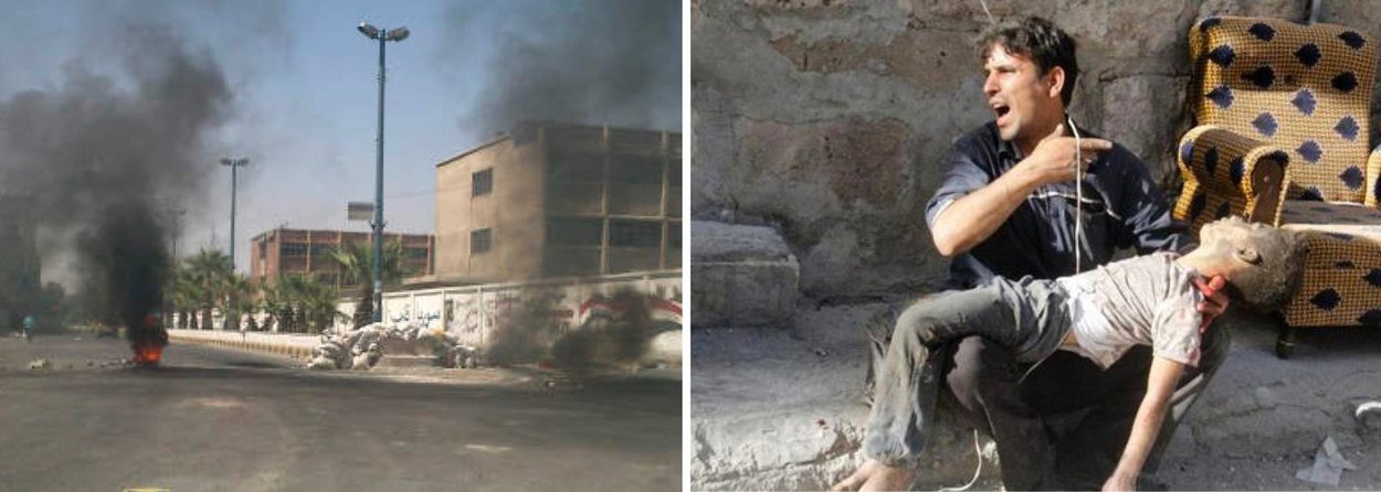 Pelo menos 41 crianças foram mortas hoje (1º), em um duplo atentado contra uma escola de Homs, na Síria; além das crianças, mais sete pessoas, sendo quatro civis e três homens das forças de segurança, foram mortos no ataque; bairro onde fica a escola é majoritariamente composto pela comunidade alauita, minoritária na Síria e origem do presidente Al Assad; governador de Homs, Talal Al Barazi, confirmou as mortes, acrescentando que as crianças tinham entre 6 e 9 anos