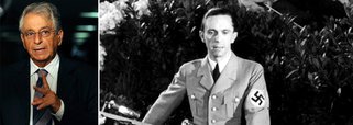 Segundo o colunista Fernando Gabeira, há uma distância entre o País dos debates e o da vida real: “Tanto se falou em Goebbels, o homem da comunicação de Hitler, que a tática de repetir a mentira passou a ser até elogiada por alguns. O encontro da tática do PT com Goebbels não é acidental. Assim como o encontro das Farc com o tráfico de drogas também não o foi”