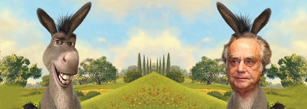 Em um artigo em que só escreve asneiras, colunista do Globo afirma que "nosso futuro será pautado pelos burros espertos, manipulando os pobres ignorantes. Nosso futuro está sendo determinado pelos burros da elite intelectual numa fervorosa aliança com os analfabetos"; ele acrescenta: "O diabo é que a burrice no poder chama-se 'fascismo'"